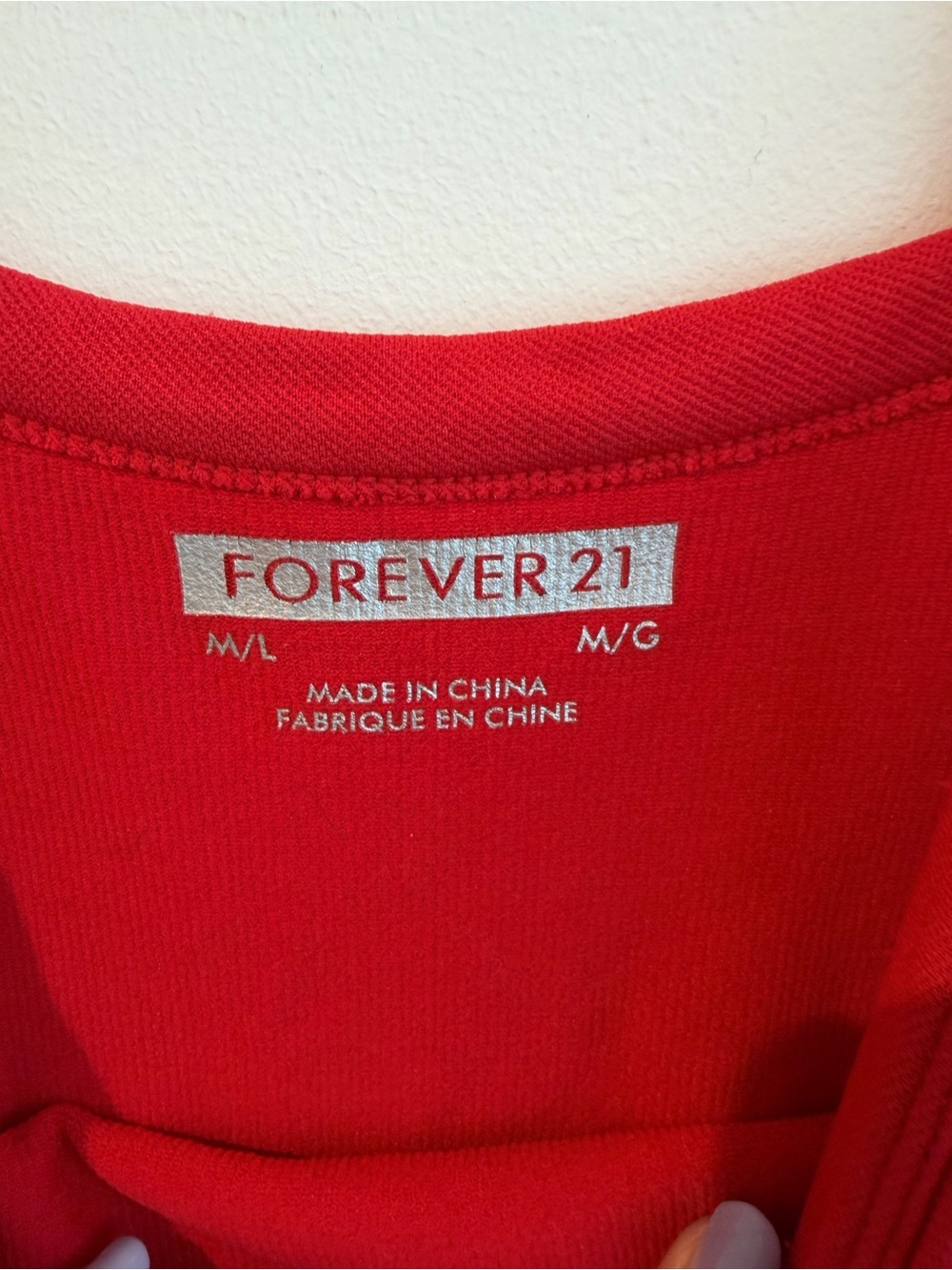 Forever 21 Red Jumpsuit - Picture 5 of 6